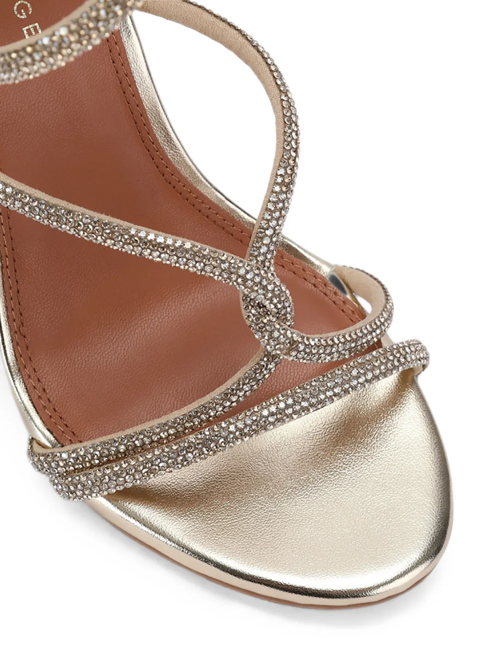 Kurt Geiger London knot spiral sandals Goud