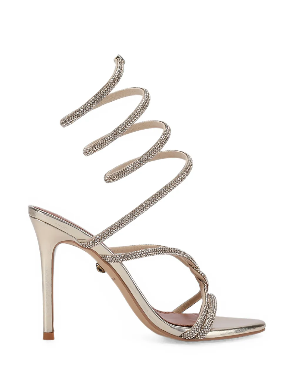 Kurt Geiger London knot spiral sandals Goud