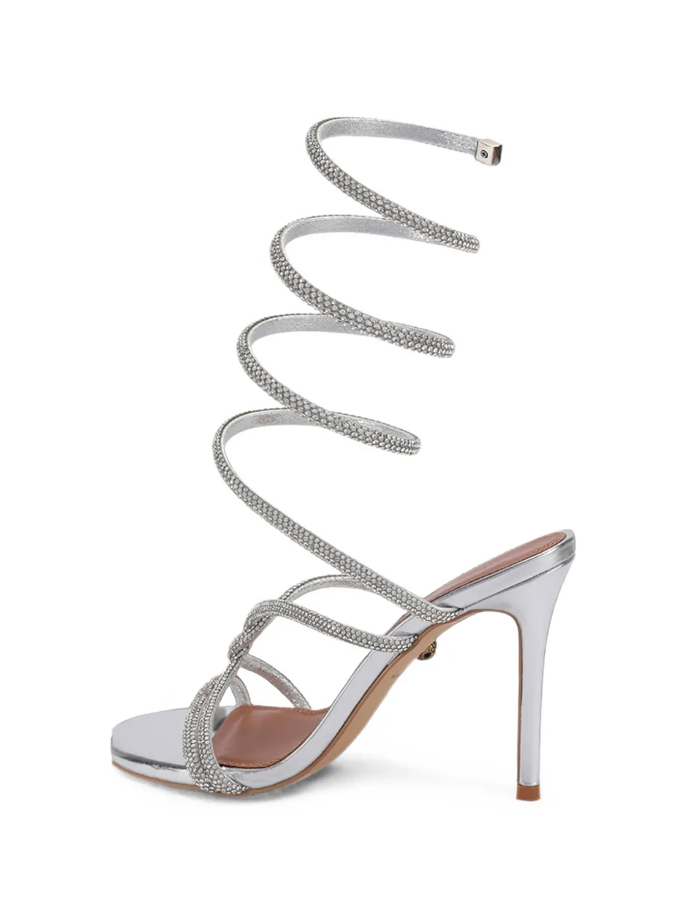 Kurt Geiger London knot spiral sandals Zilver