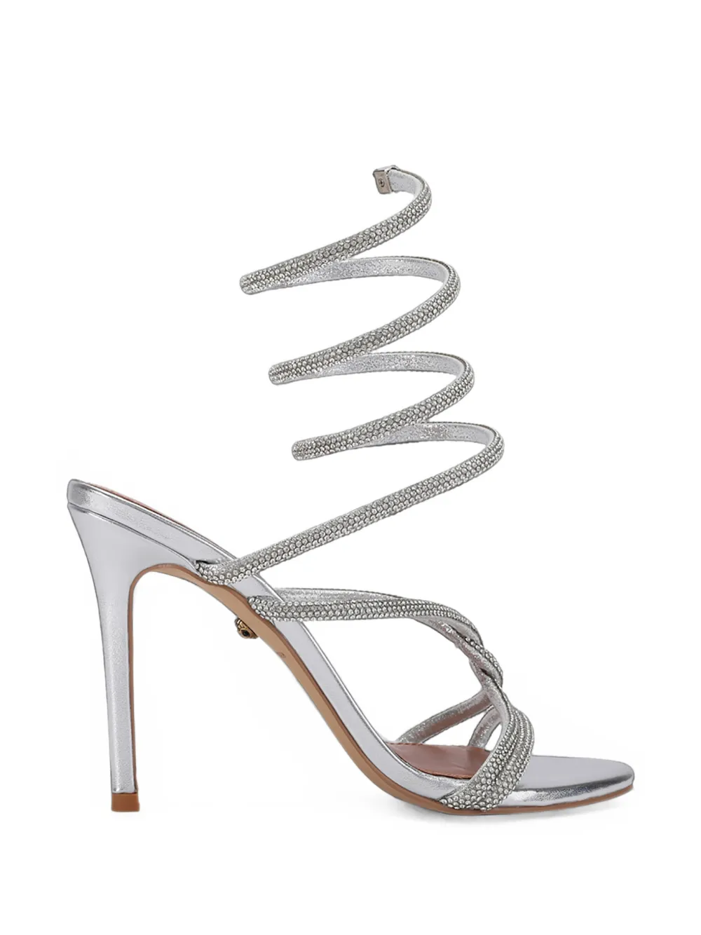 Kurt Geiger London knot spiral sandals Zilver