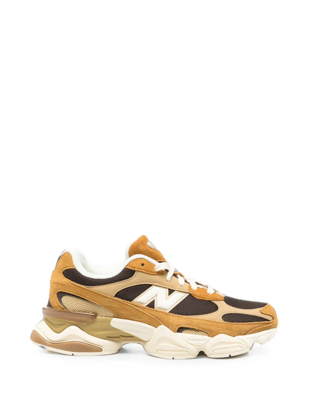 New Balance 9060R paneled sneakers - Marrone