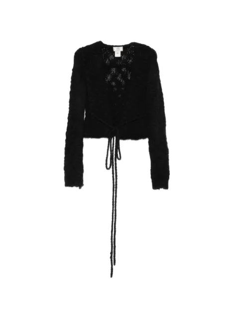 Fendi Pre-Owned 1990s tie-fastening cardigan