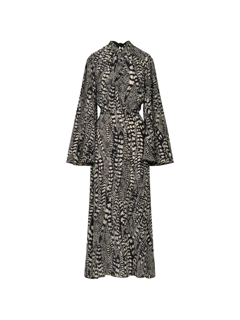 Johanna Ortiz Maiden Voyage midi dress - Schwarz