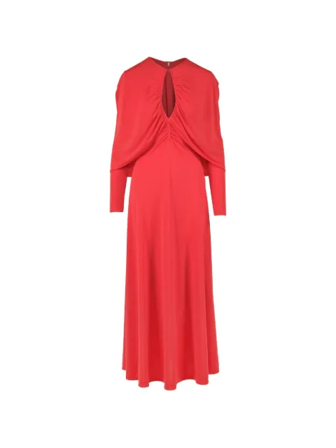 Johanna Ortiz Silent Solstice cape-detail maxi dress
