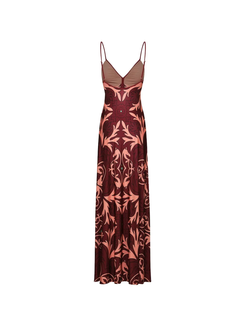 Johanna Ortiz Nuestra Tierra Maxi Dress in Red, view 2