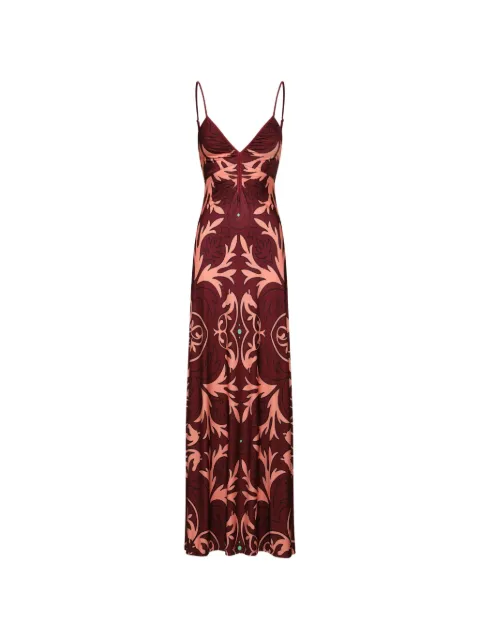 Johanna Ortiz Nuestra Tierra maxi-jurk