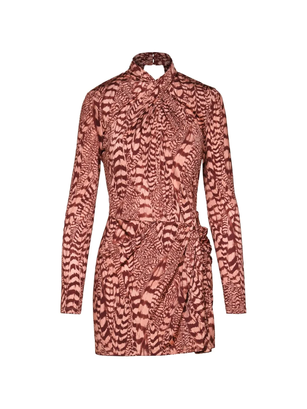 Johanna Ortiz Softly Unbound mini dress - Rosso
