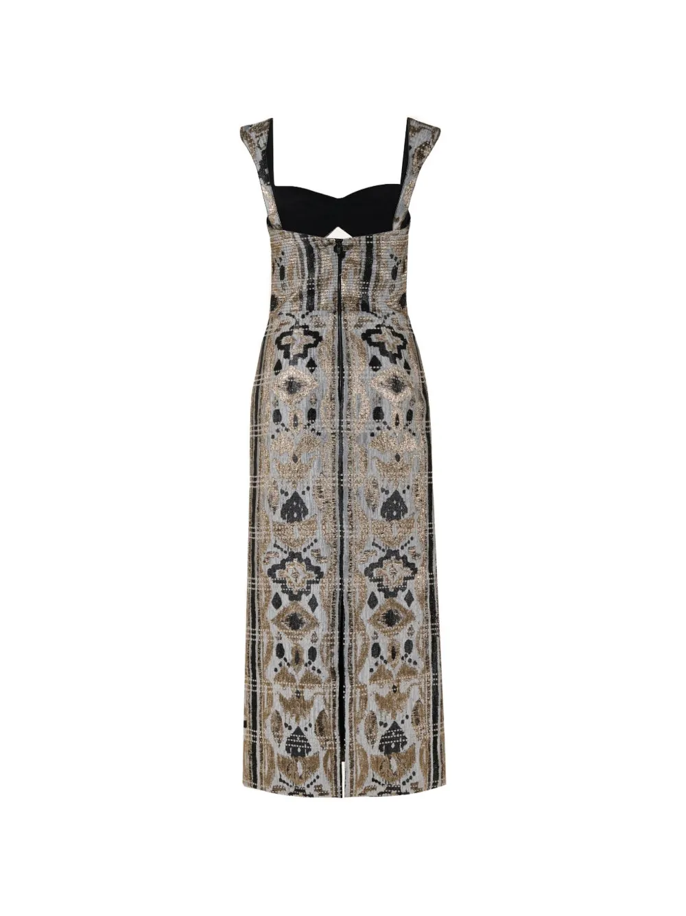 Johanna Ortiz Tropicana maxi-dress Beige