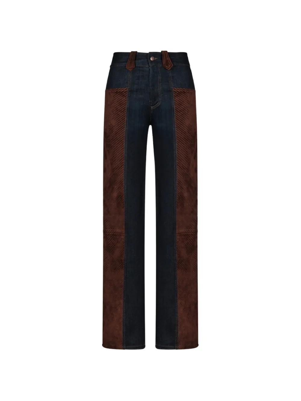 Johanna Ortiz Jeans Frontier Femme - Blu