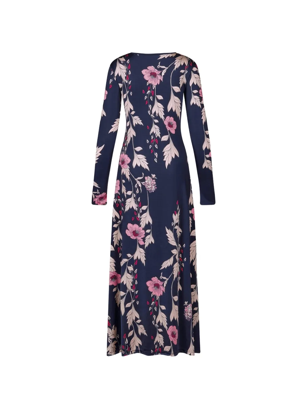 Johanna Ortiz Alma Bordada floral-print midi dress - Blu