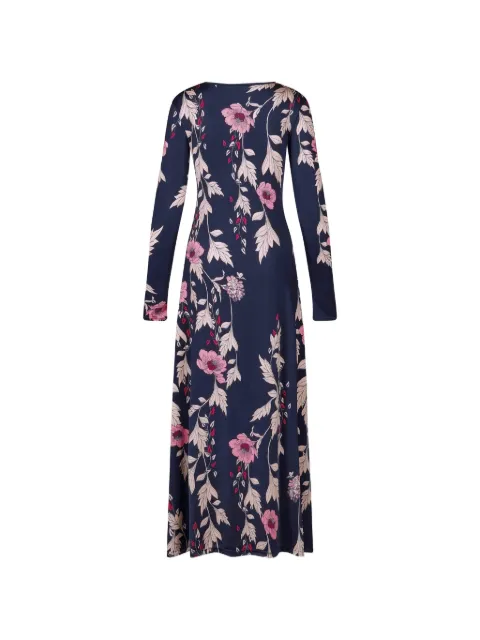 Johanna Ortiz Alma Bordada floral-print midi dress