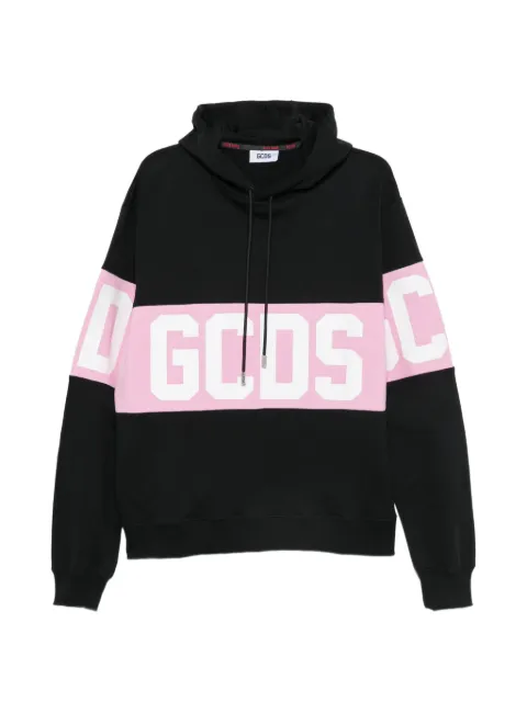 GCDS logo-print drawstring hoodie