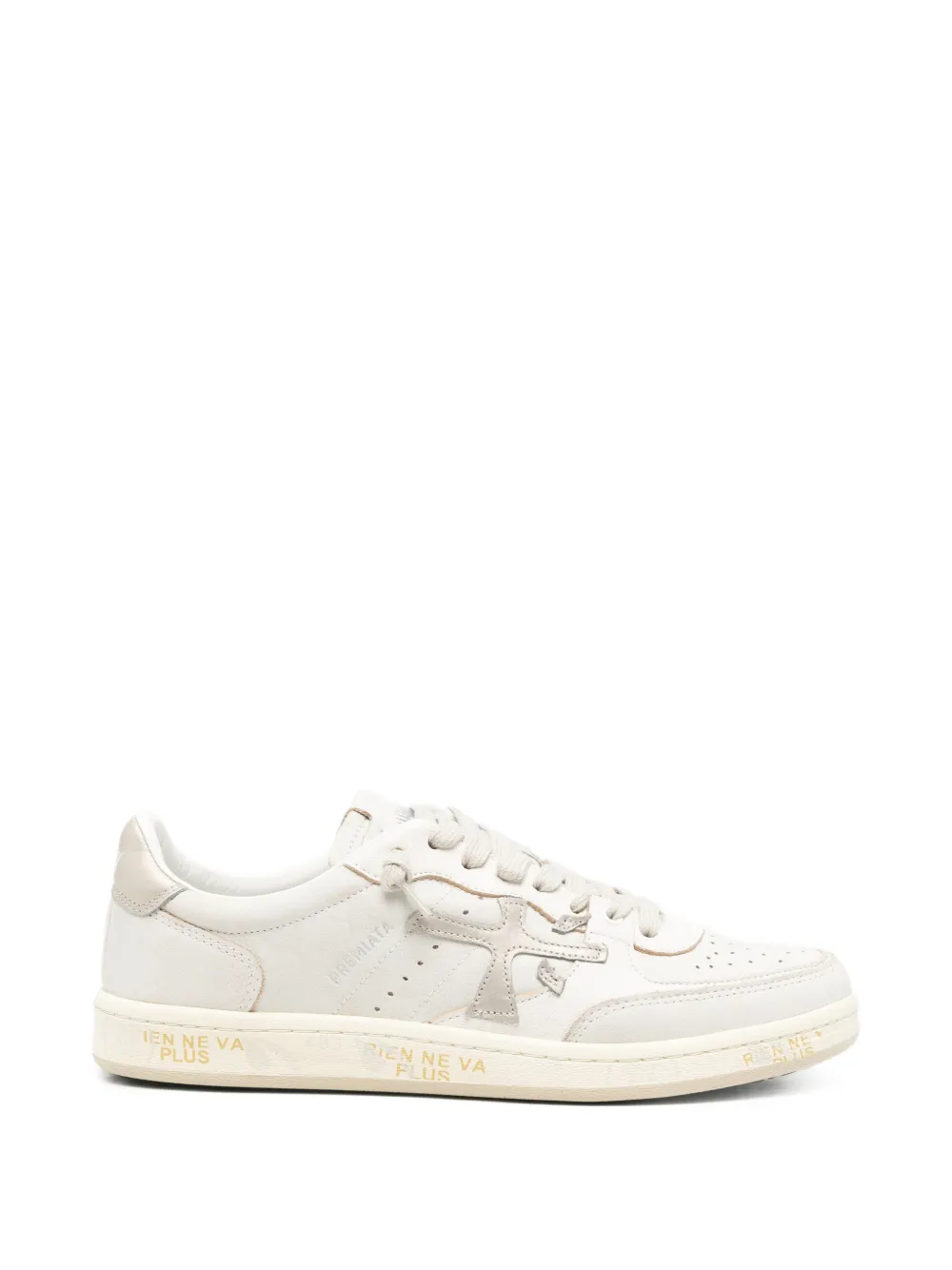 Premiata 클레이 로고 패치 스니커즈 | 뉴트럴 | Image 1