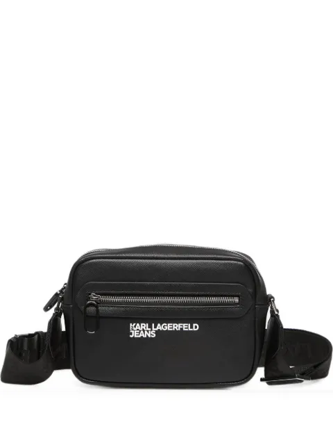 Karl Lagerfeld Jeans 로고 프린트 크로스 백