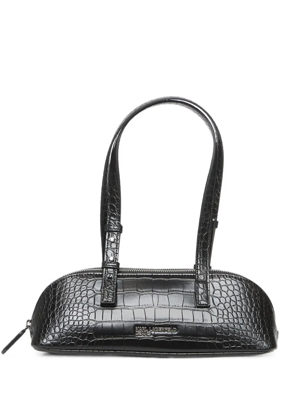 Karl Lagerfeld Jeans croc-effect shoulder bag · OS