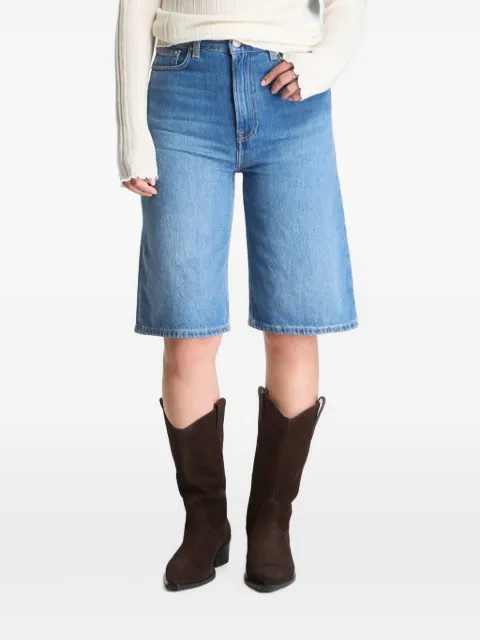 SAMSOE SAMSOE high-waisted denim shorts