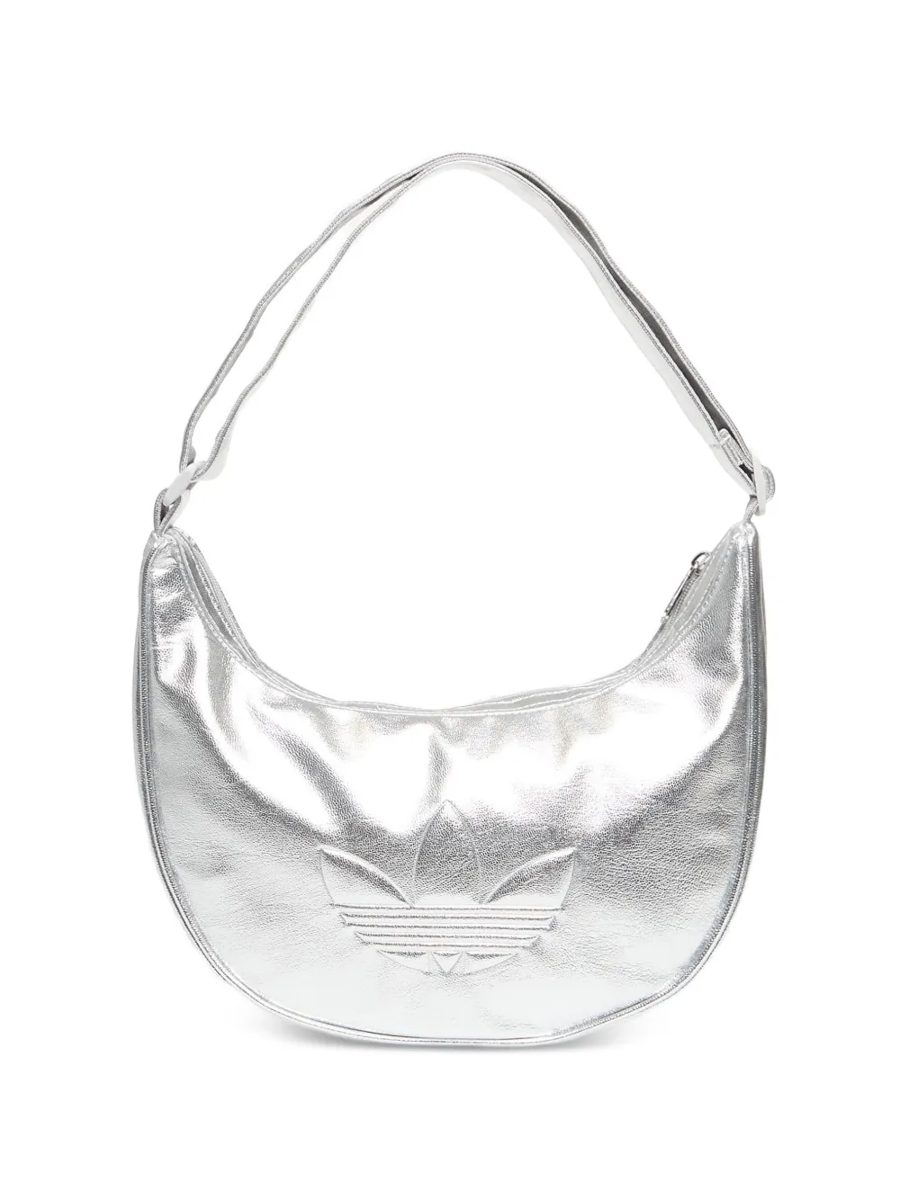 adidas adicolor metallic-effect shoulder bag - Argento