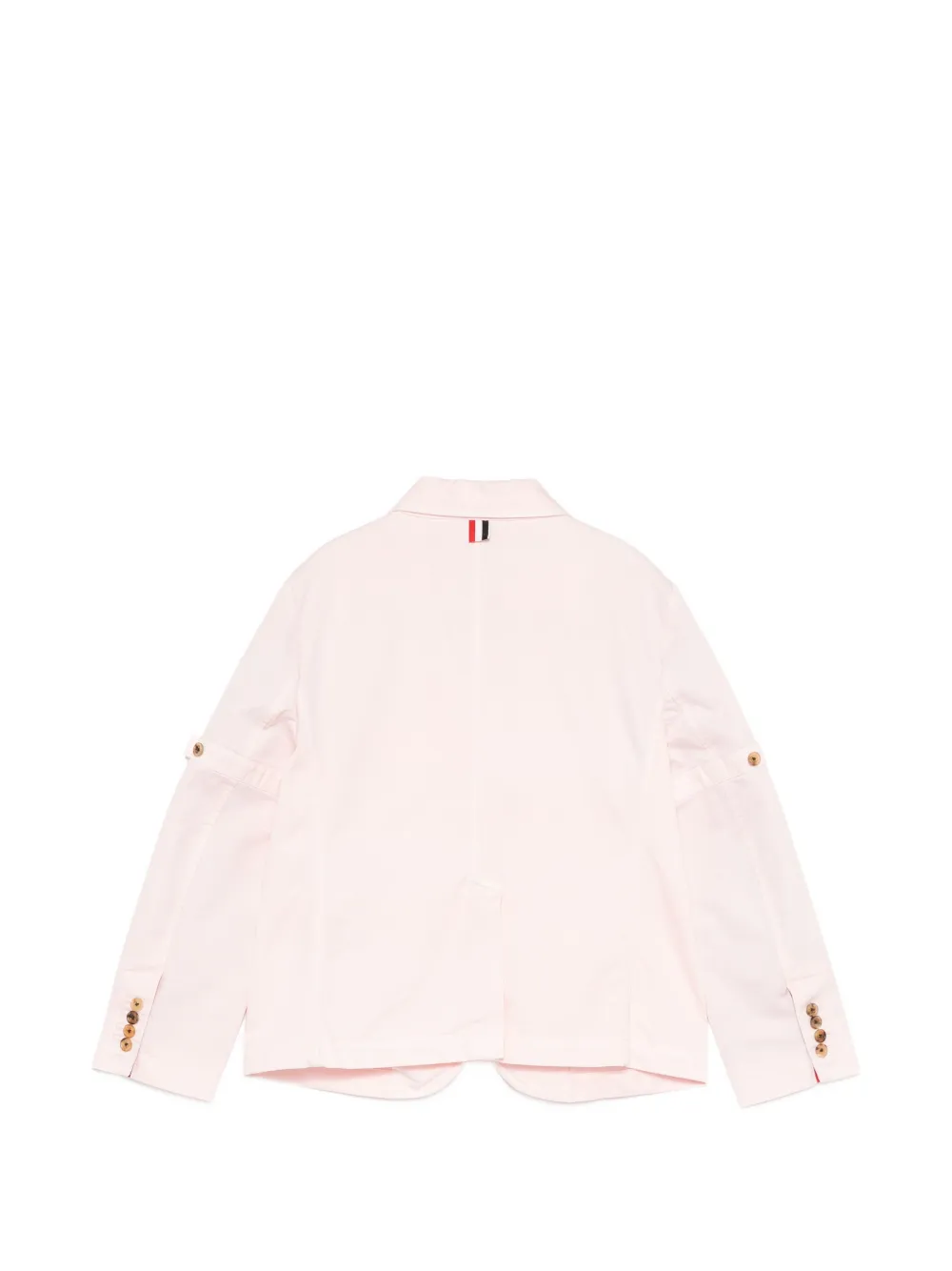 Thom Browne Button-up jack met gekerfde revers Roze