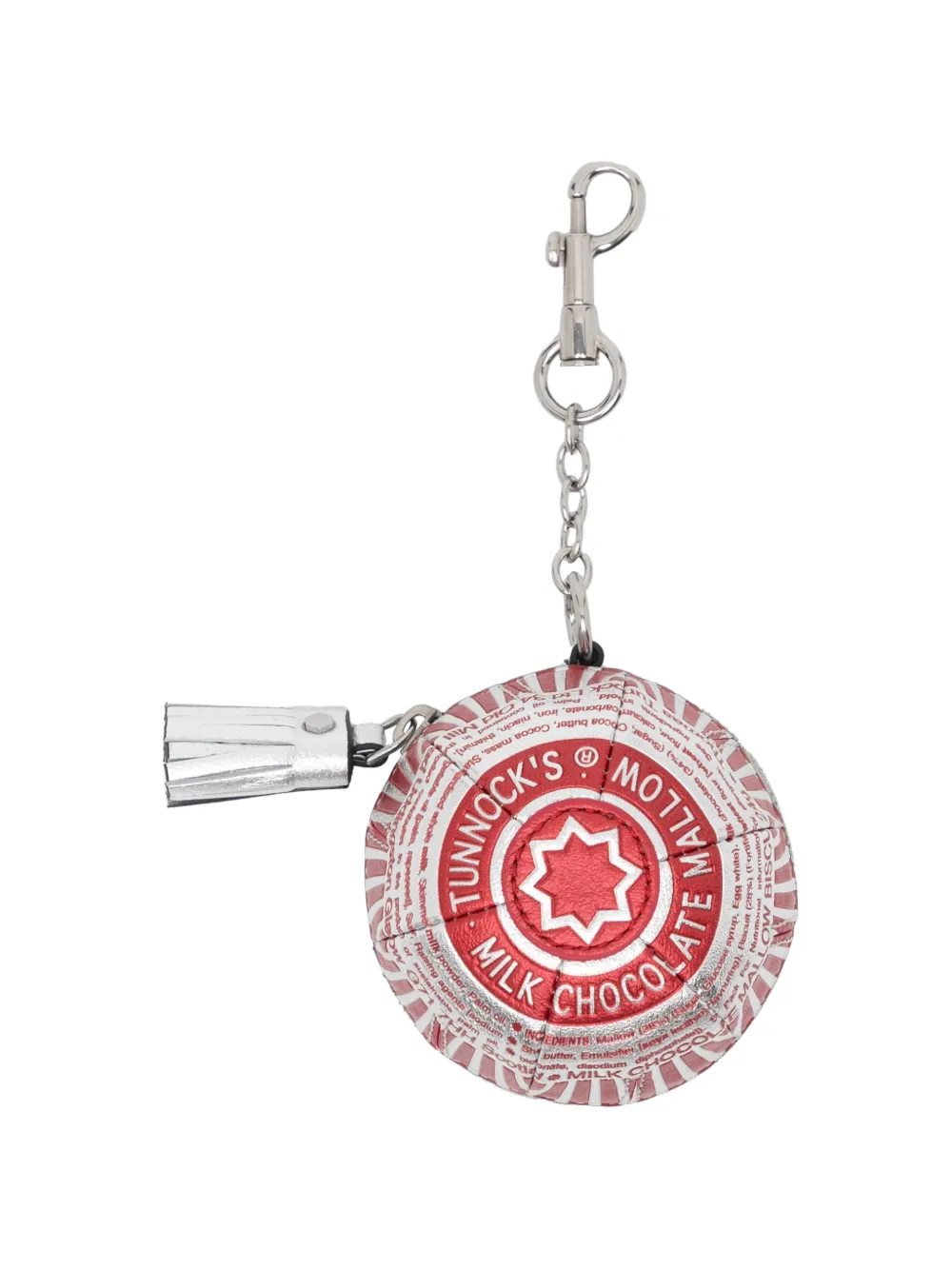 Anya Hindmarch Tunnock's Teekuchenanhänger - Rot