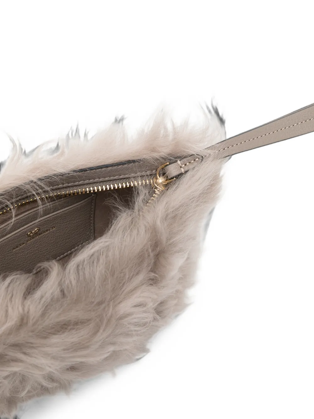 Anya Hindmarch Eyes clutch Grijs