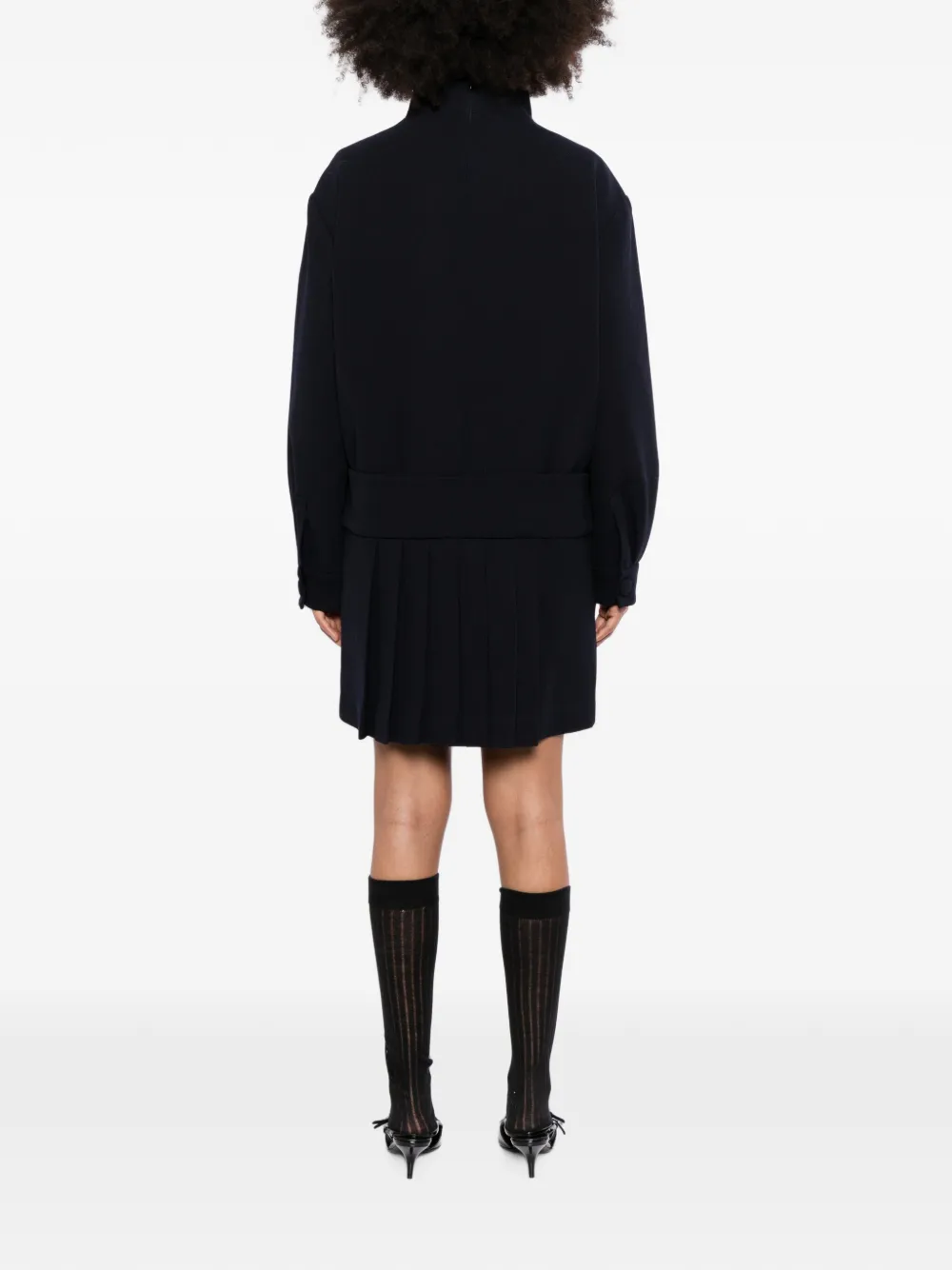 SHUSHU TONG Jurk met strikdetail Zwart