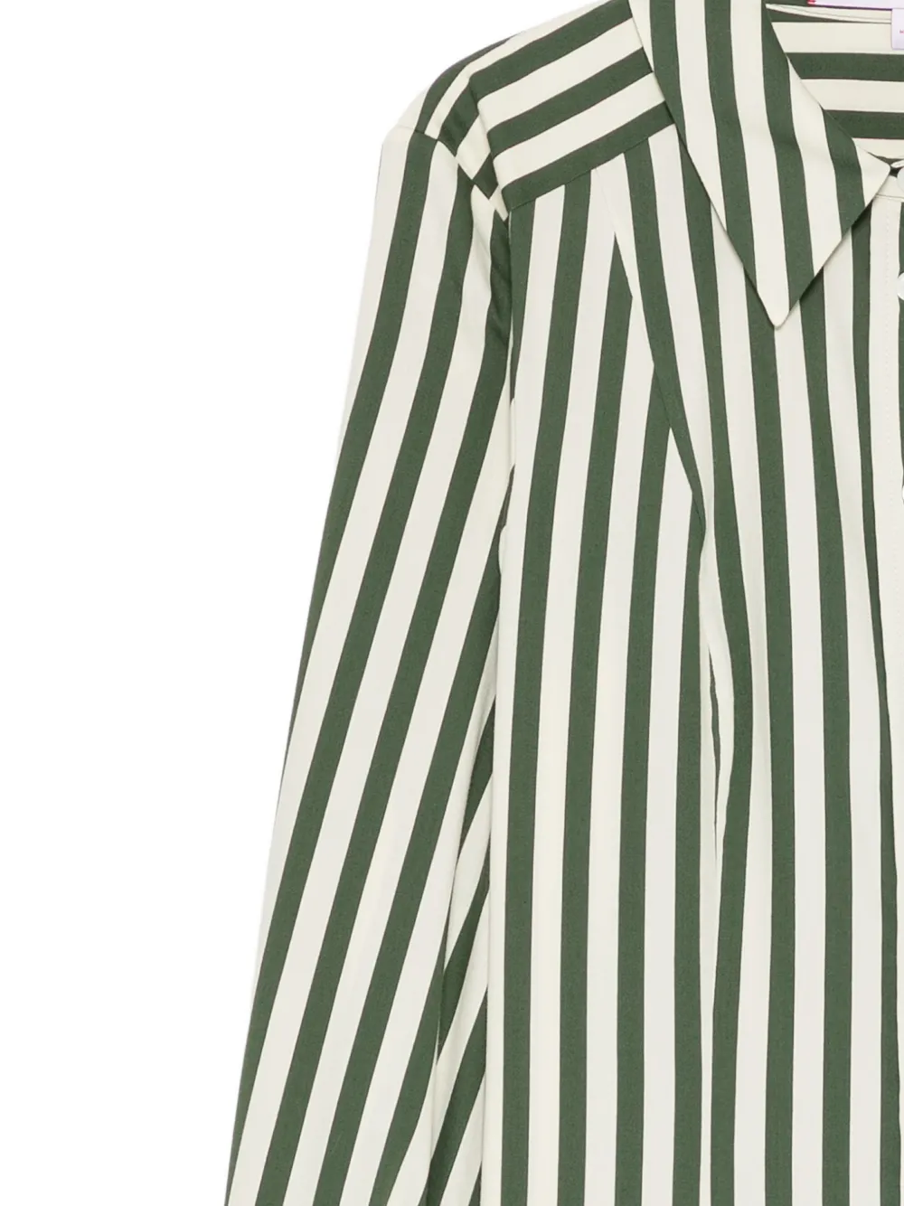 Carolina Herrera Gestreept blouse Groen