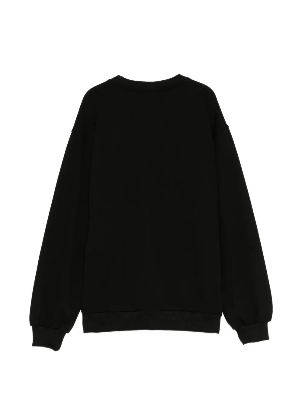 Joshua Sanders Sweater met geborduurd logo Zwart