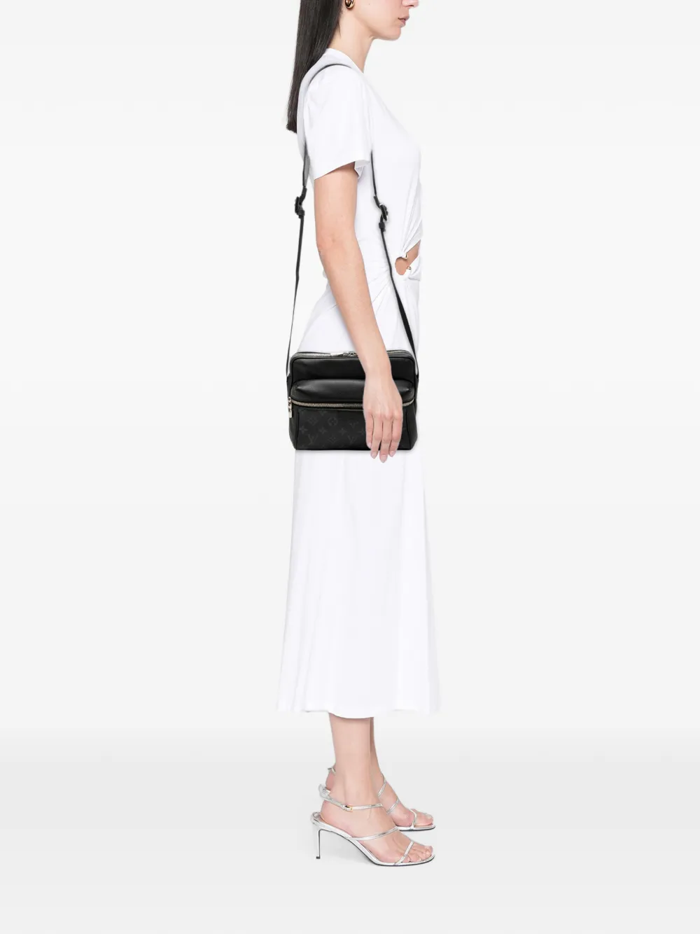 Louis Vuitton Pre-Owned 2019 Monogram Taigarama Outdoor Messenger crossbody bag - Nero