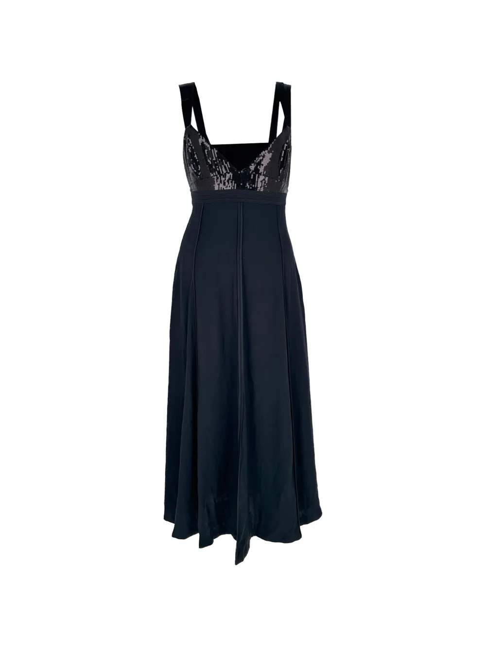 Jason Wu robe bustier à sequins brodés - Noir