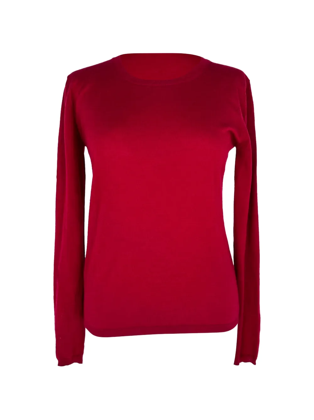 Miu Miu Pre-Owned round-neck sweater - Rosso
