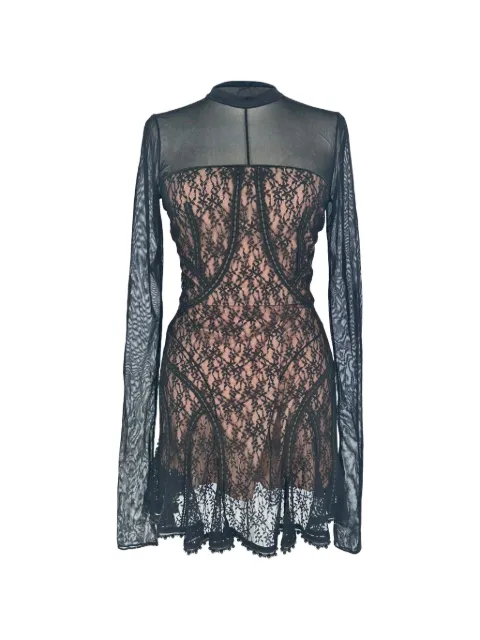 Pre-Owned Alexander Wang Lace panelled dress