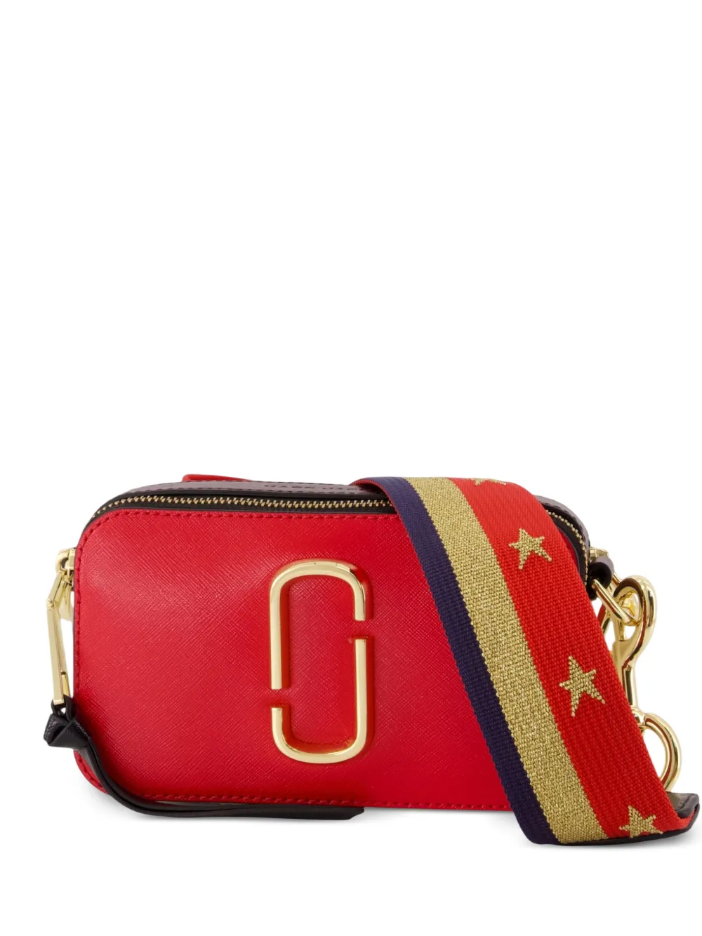 Marc Jacobs Borsa a tracolla Snapshot in pelle - Rosso