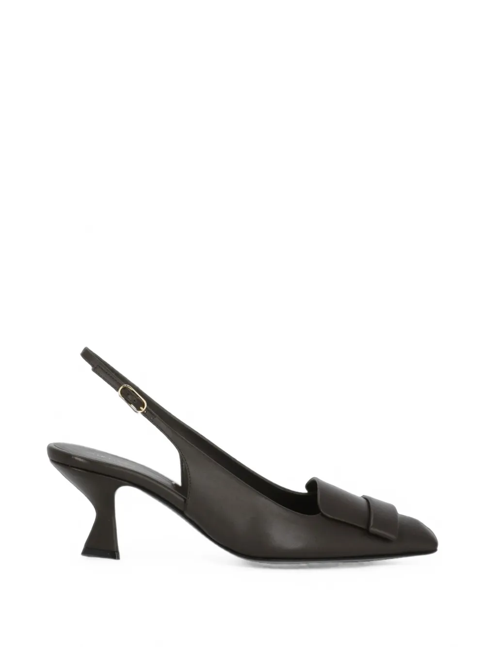 Sergio Rossi buckle-detail slingback pumps Bruin