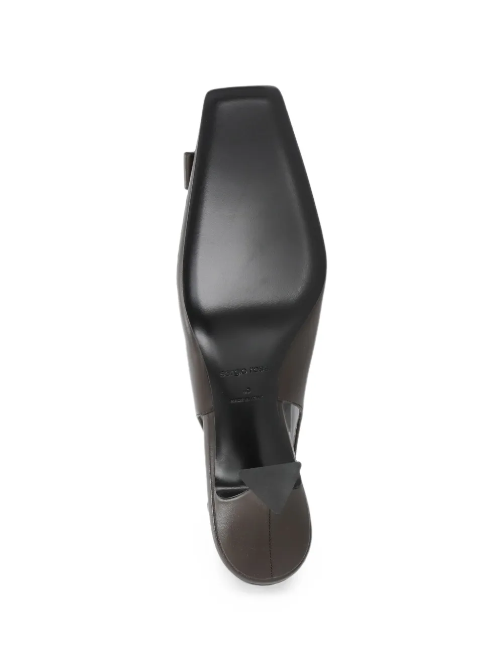 Sergio Rossi buckle-detail slingback pumps Bruin