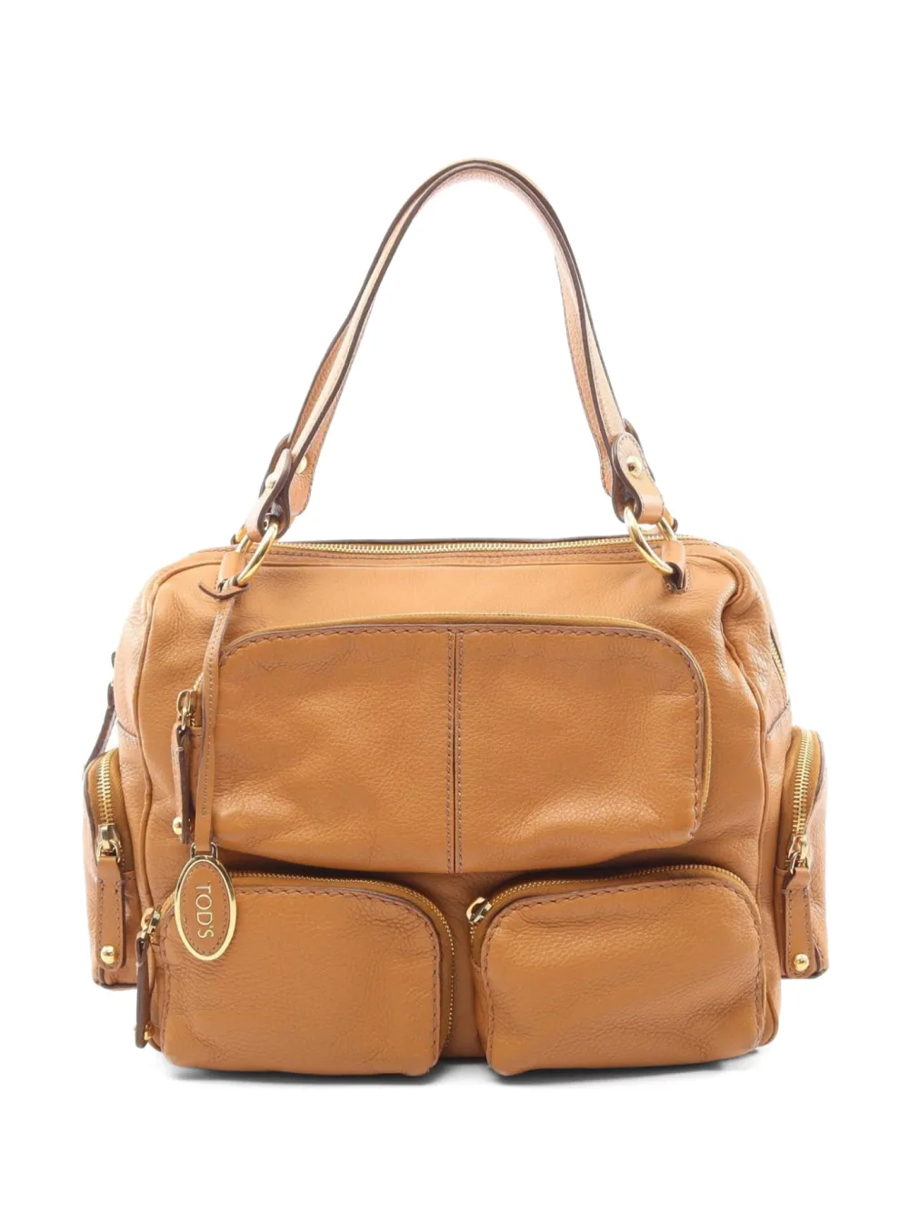 Tod's 2000s multi-pocket tote bag - Marrone