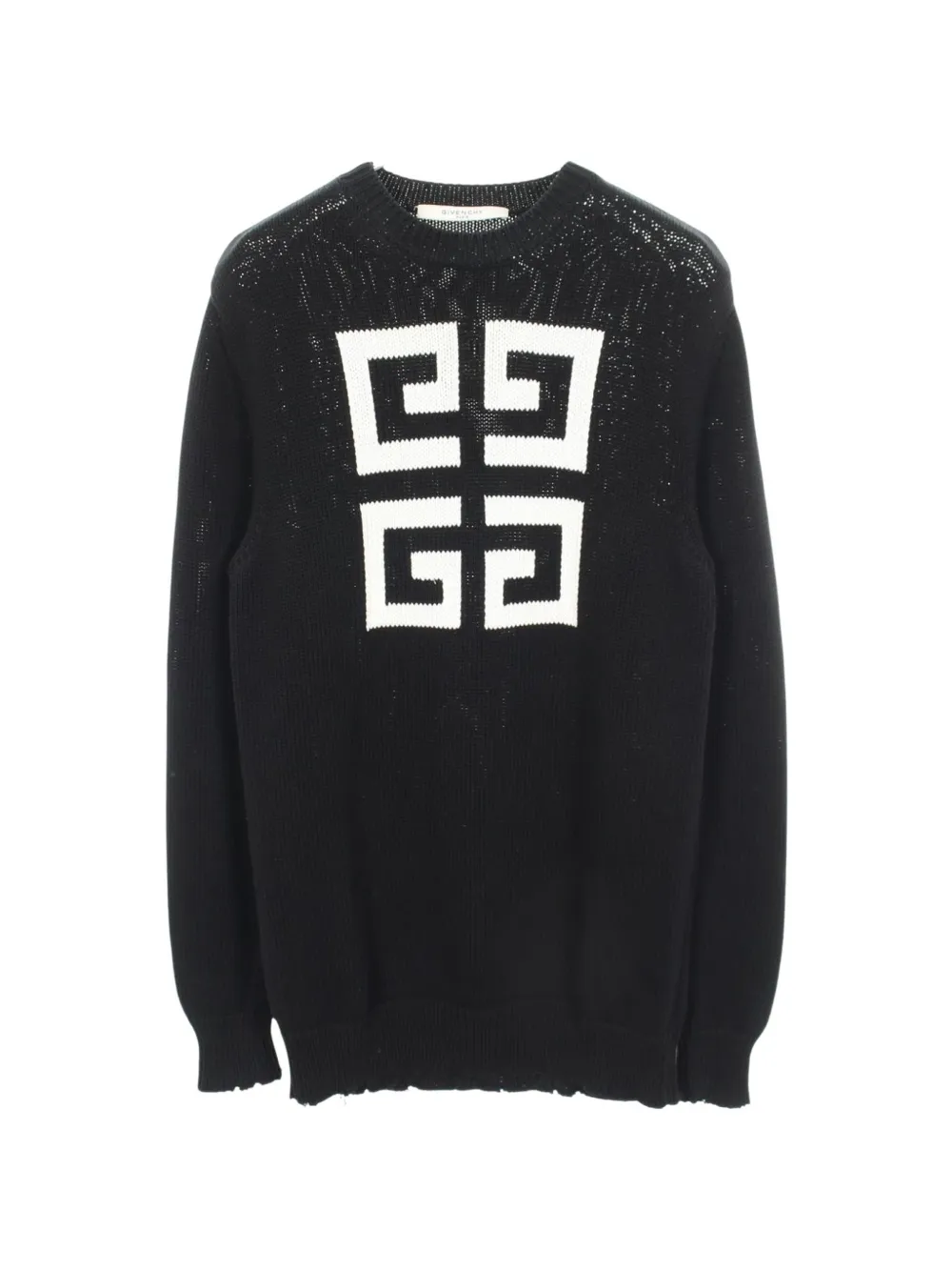 Givenchy Pre-Owned 2010s logo-detail sweater - Schwarz