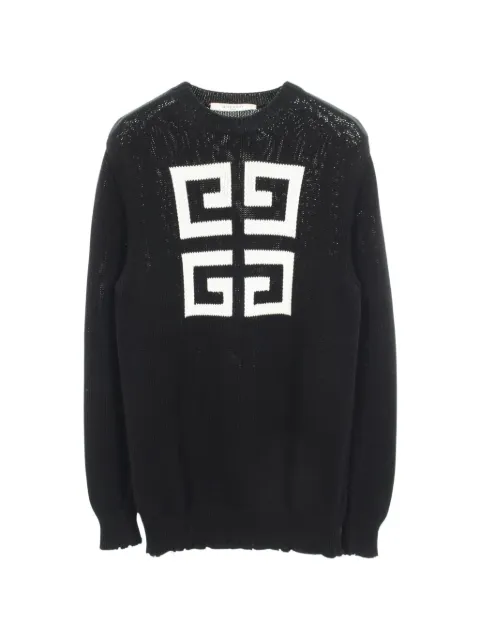 Givenchy Pre-Owned 2010s logo-detail sweater