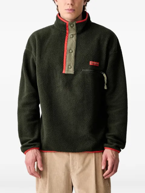 Columbia Helvetia II press-stud fleece sweater