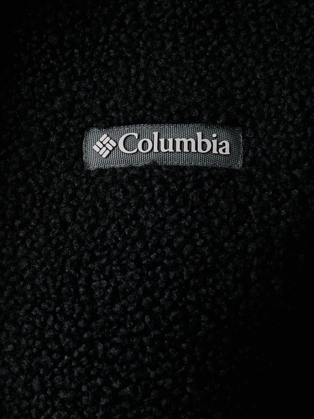 Columbia Panorama fleece jack met logo-patch Zwart