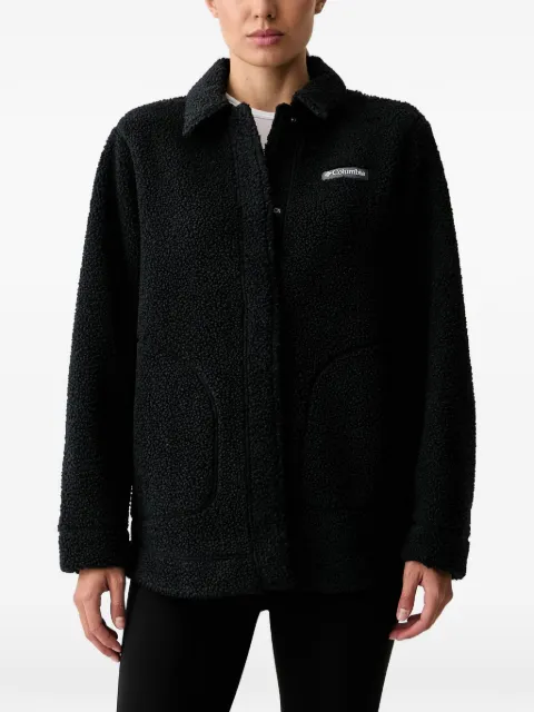 Columbia Panorama fleece logo-patch jacket