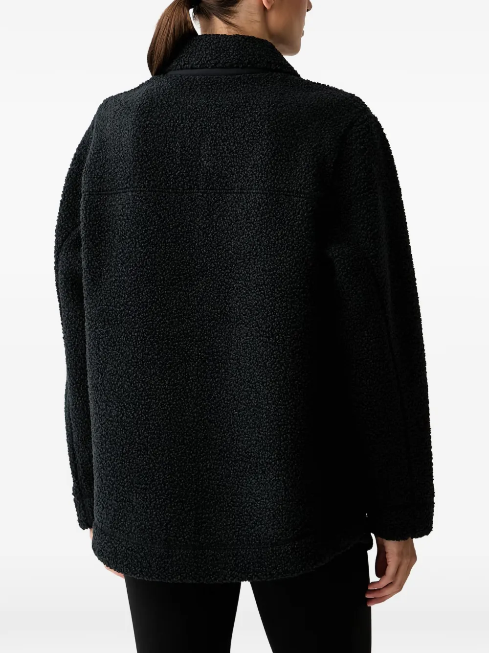 Columbia Panorama fleece jack met logo-patch Zwart