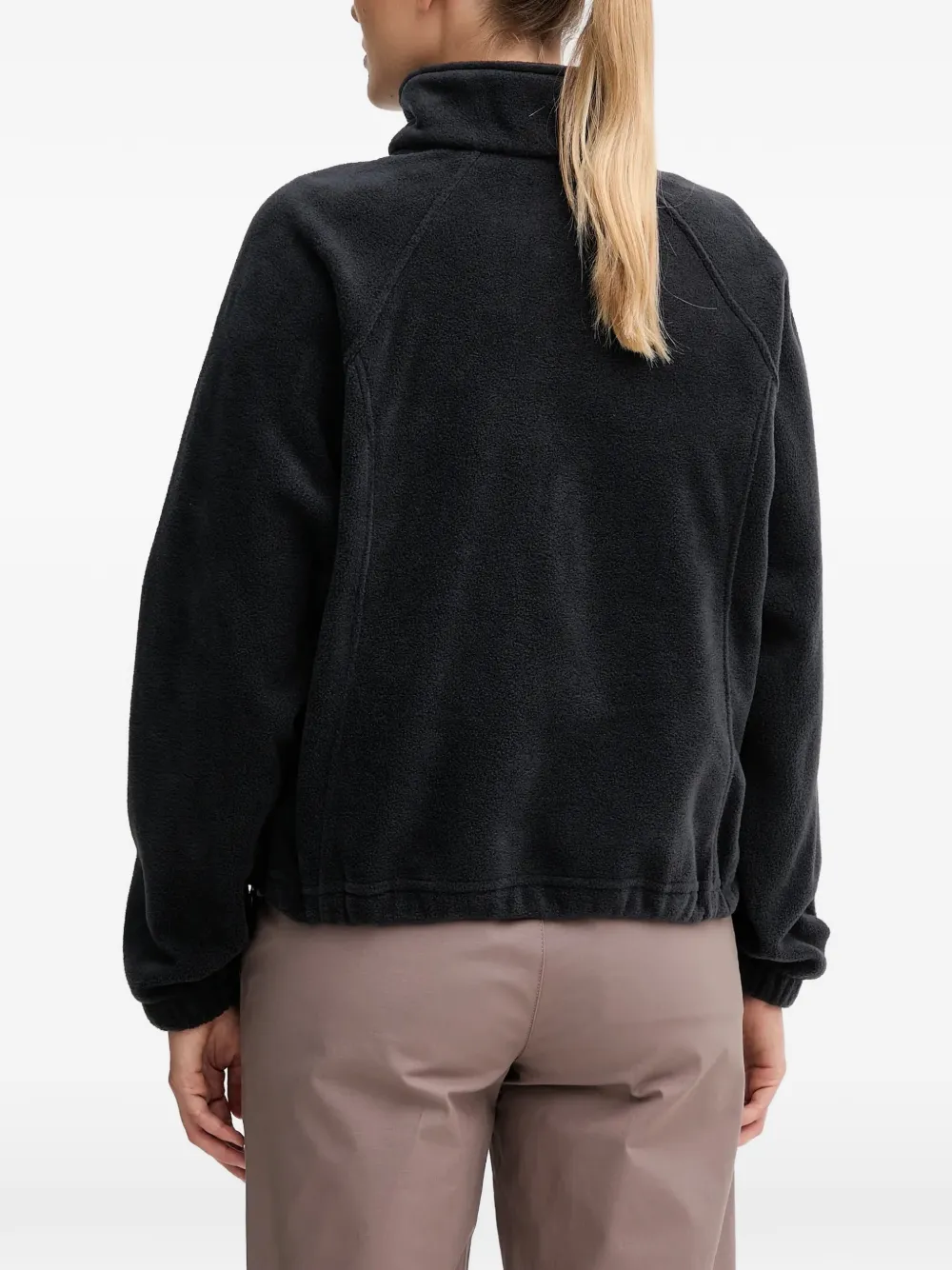 Columbia Benton Springs jack met logo-patch en rits Zwart