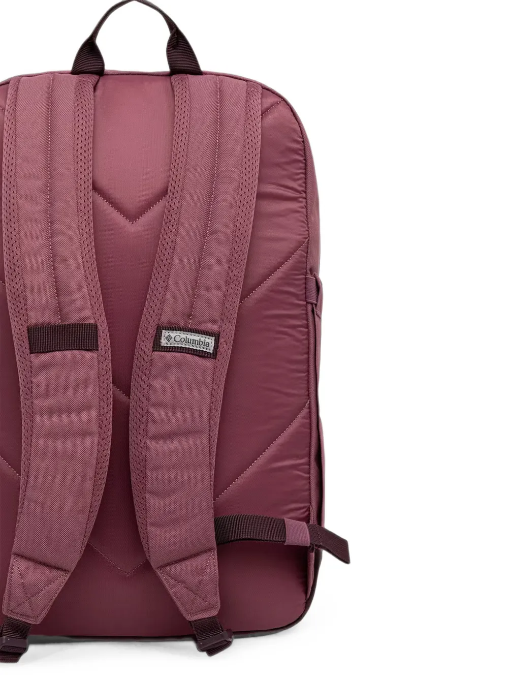 Columbia logo-patch zip-fastening backpack Roze