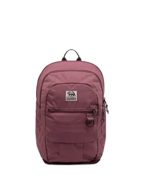 Columbia logo-patch zip-fastening backpack