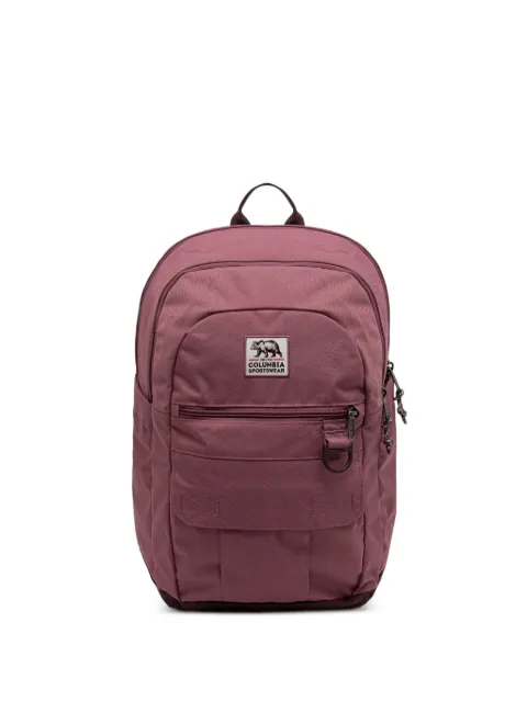 Columbia logo-patch zip-fastening backpack