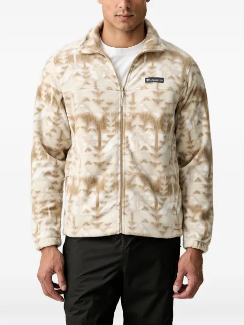 Columbia Steens Mountain geometric-print zip-up jacket