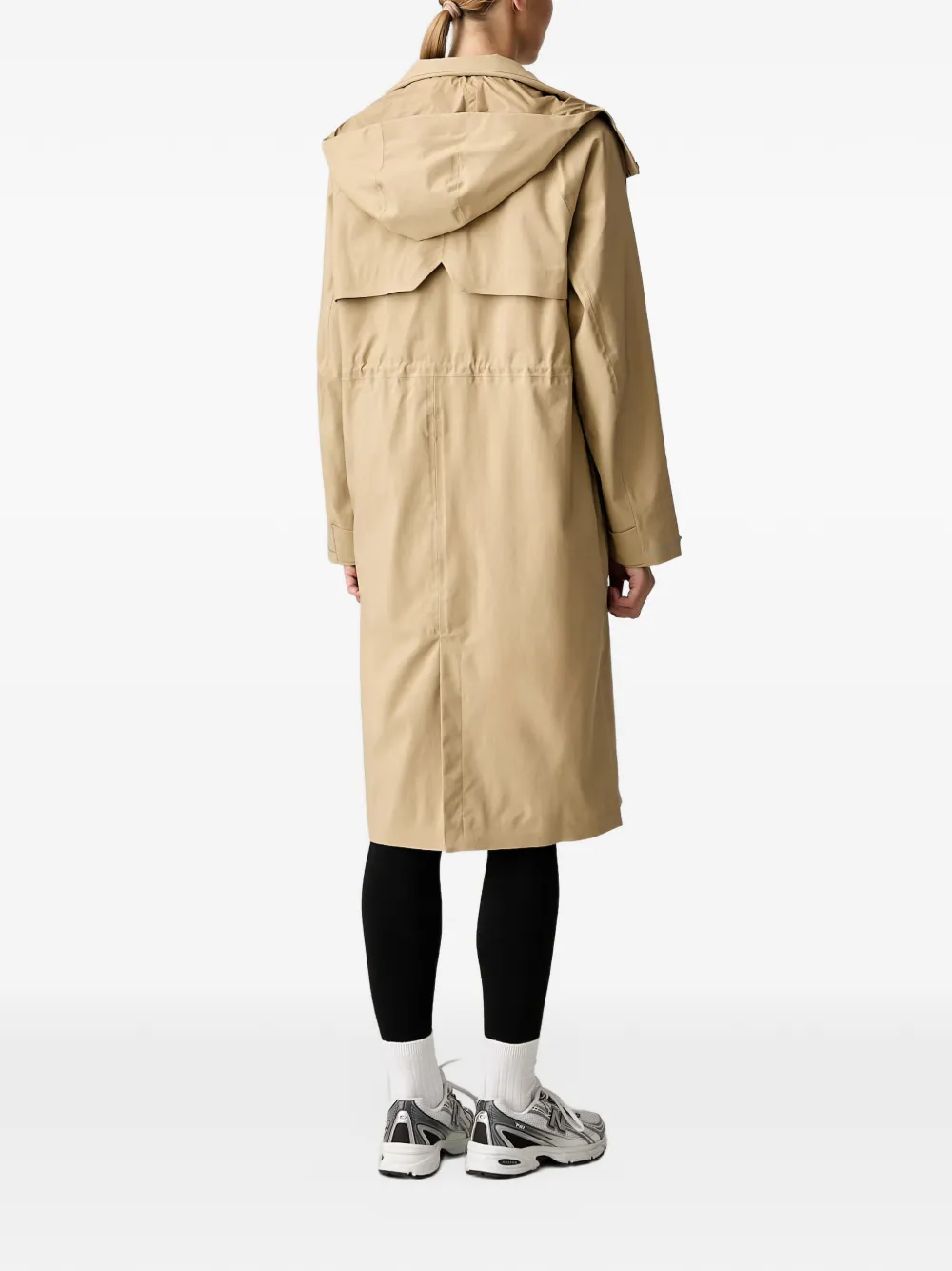 Columbia Amaze jas met capuchon en knopen Beige