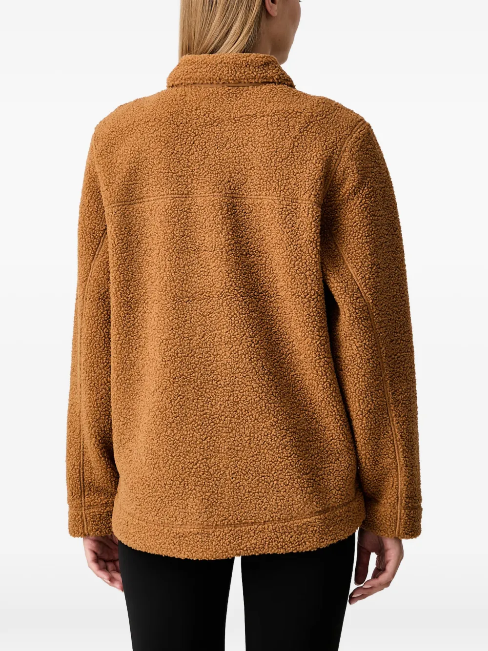 Columbia Panorama fleece shirtjack met rits Bruin