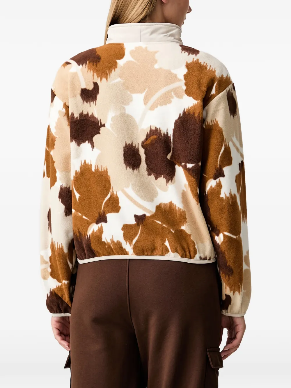 Columbia Sequoia Grove II fleece sweater met abstracte print Beige
