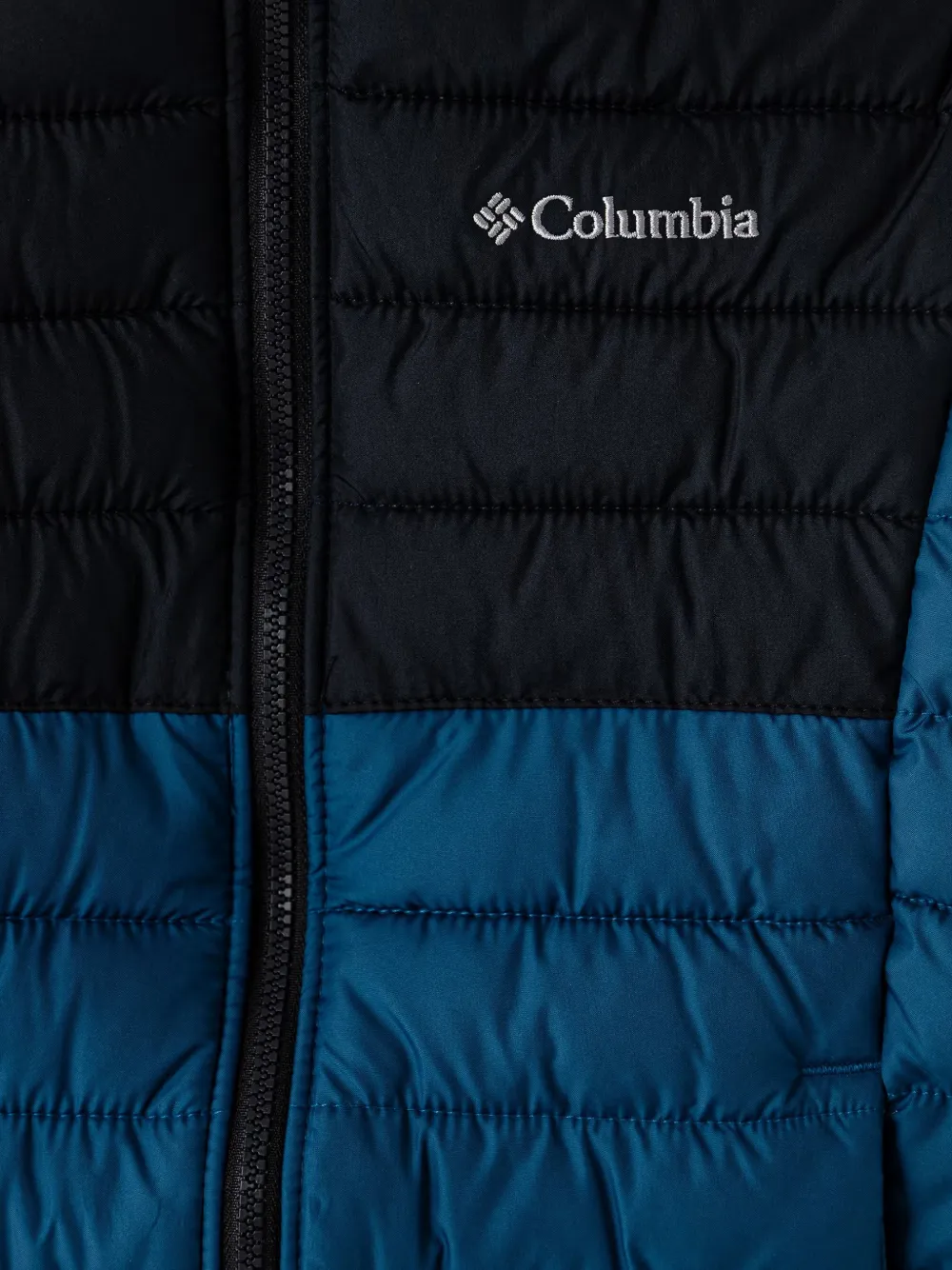 Columbia Powder Lite II gewatteerd jack met capuchon Blauw